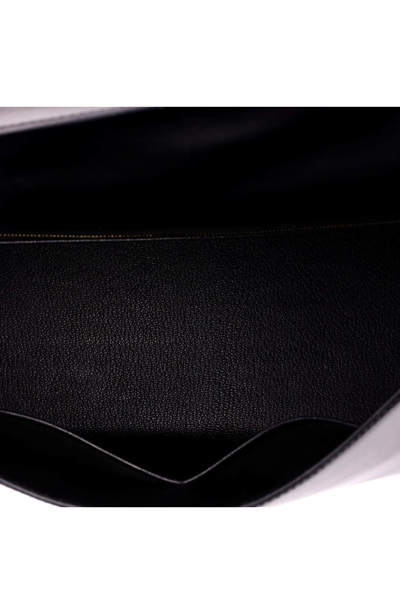 Pre-Owned Hermes Kelly Handbag Black Box Calf with Gold Hardware 32, Alternate, color, Noir