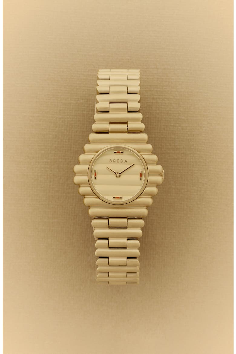 The Coda Bracelet Watch, 32mm, Alternate, color, GOLD
