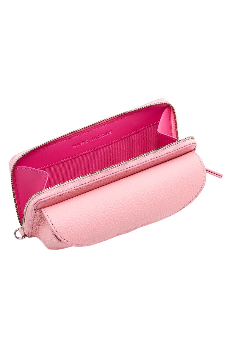 The Shades Leather Sunglasses Wristlet, Alternate, color, RIBBON PINK