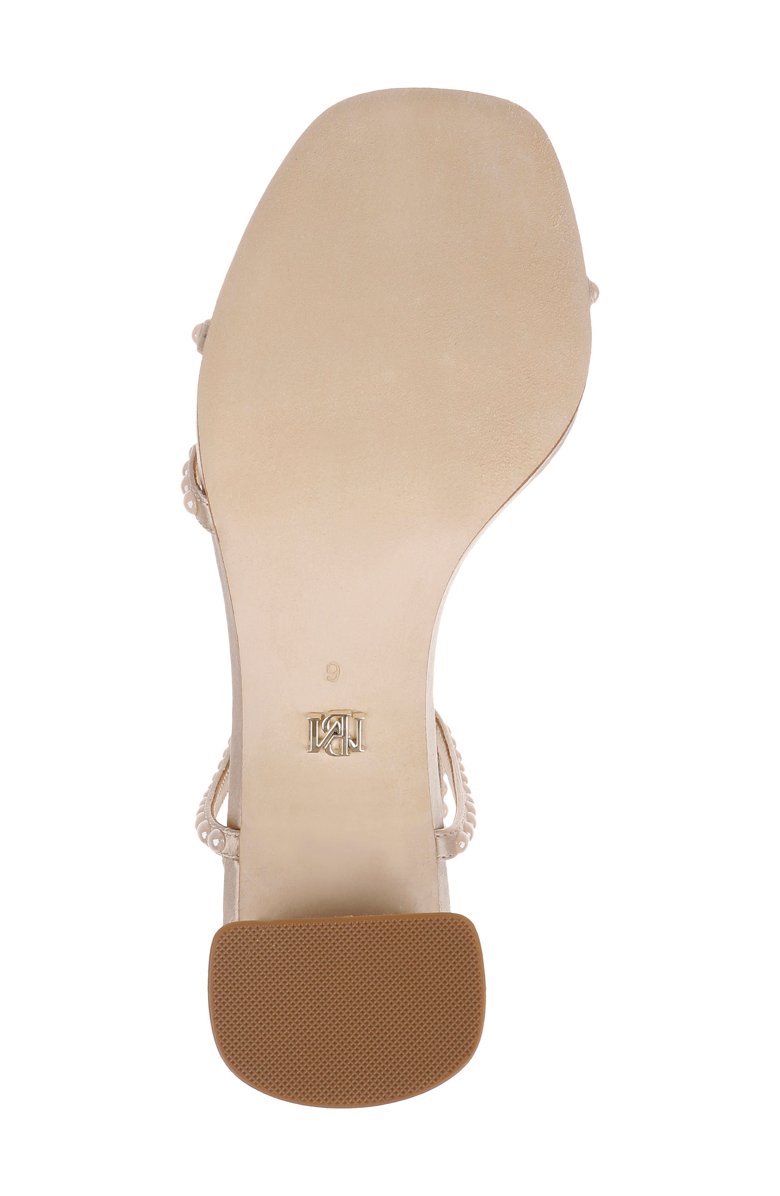 Badgley Mischka Collection Giabella Ankle Strap Sandal, Alternate, color, Soft Beige