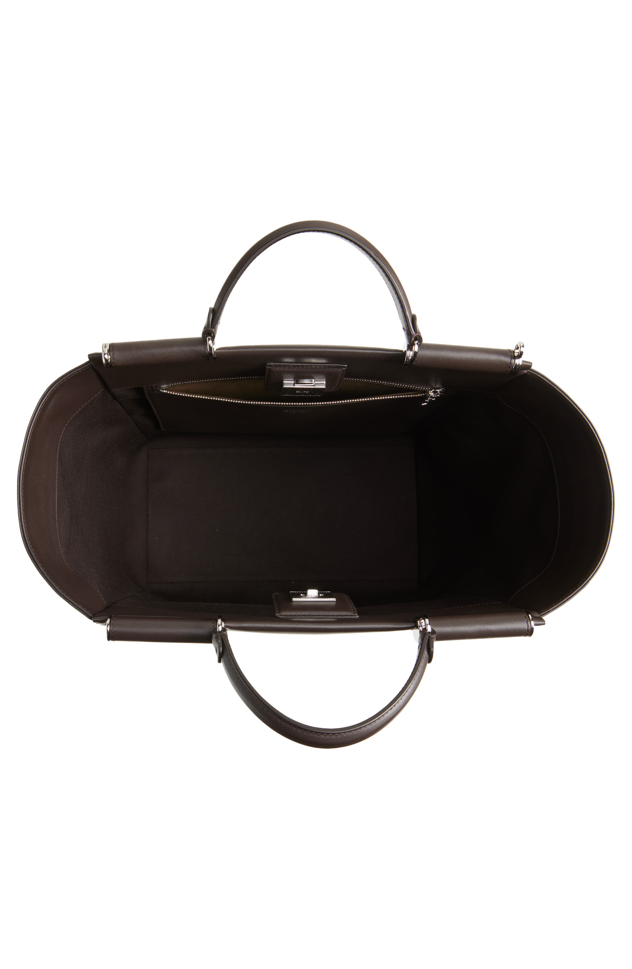 Dolce&Gabbana Sicily Stripe Jacquard Shoulder Bag, Alternate, color, Multicolor Marrone