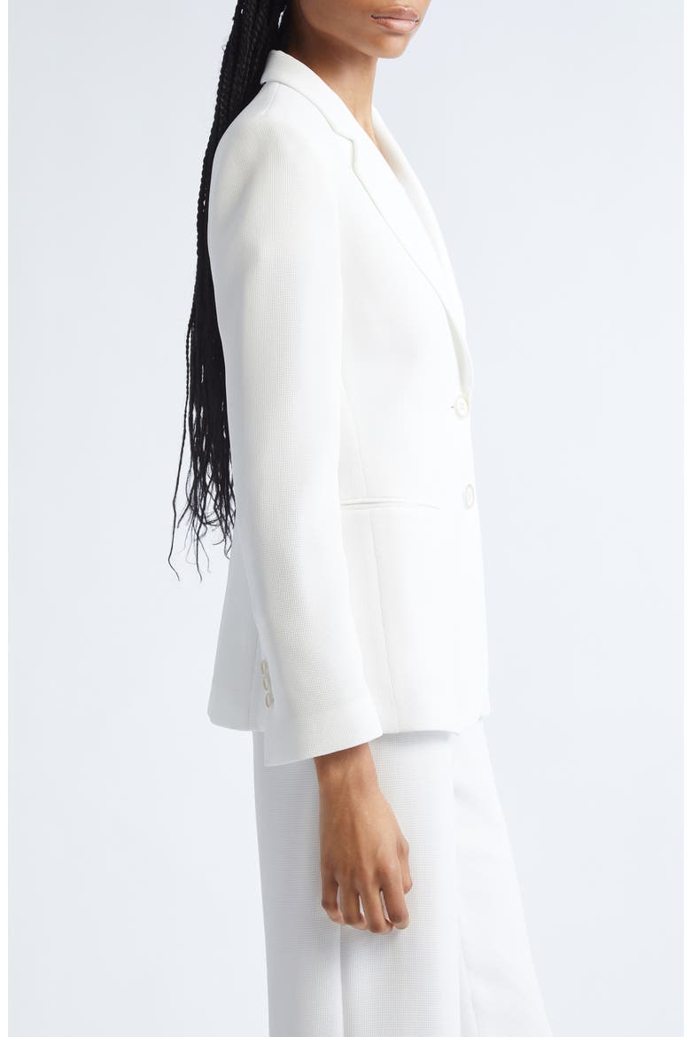 Two-Button Blazer, Alternate, color, SOLID WHITE