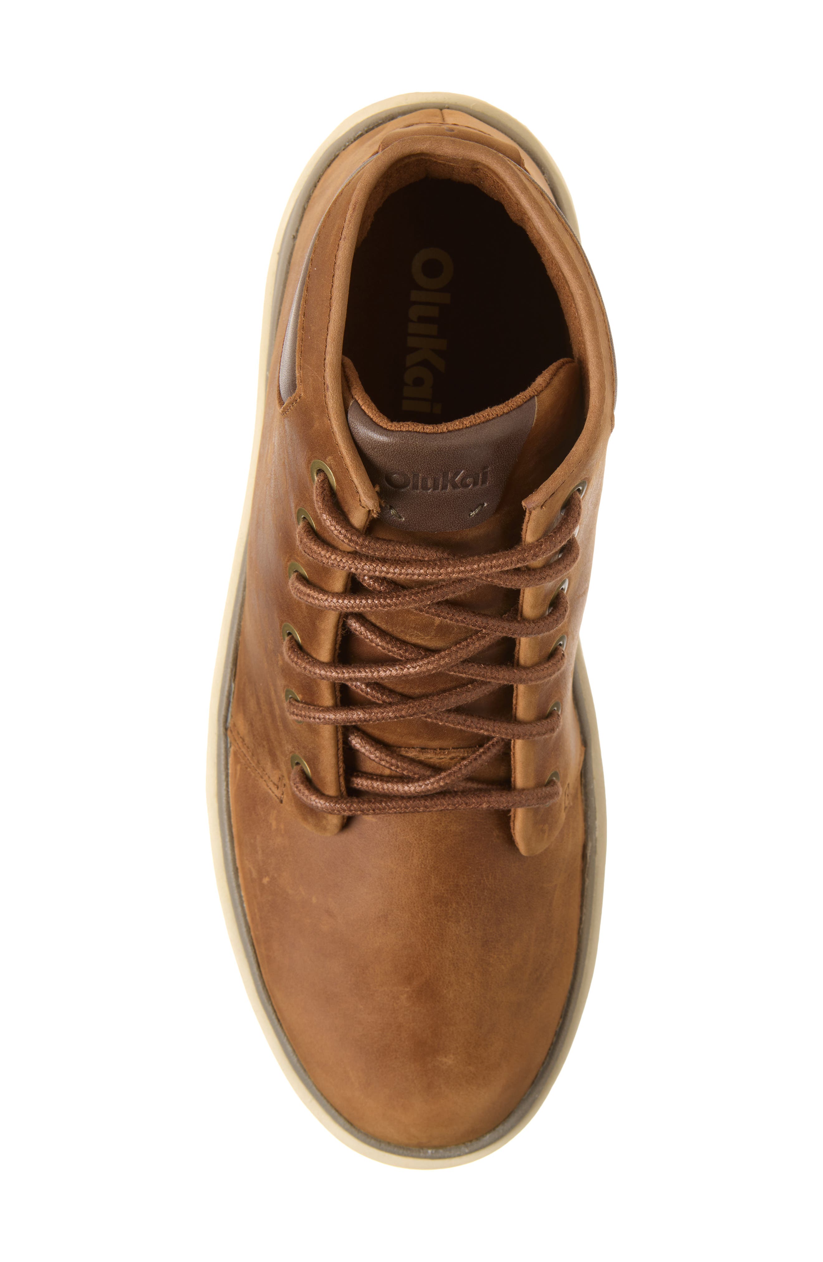 Kekaha Waterproof Leather Boot, Alternate, color, TOFFEE / CANTEEN