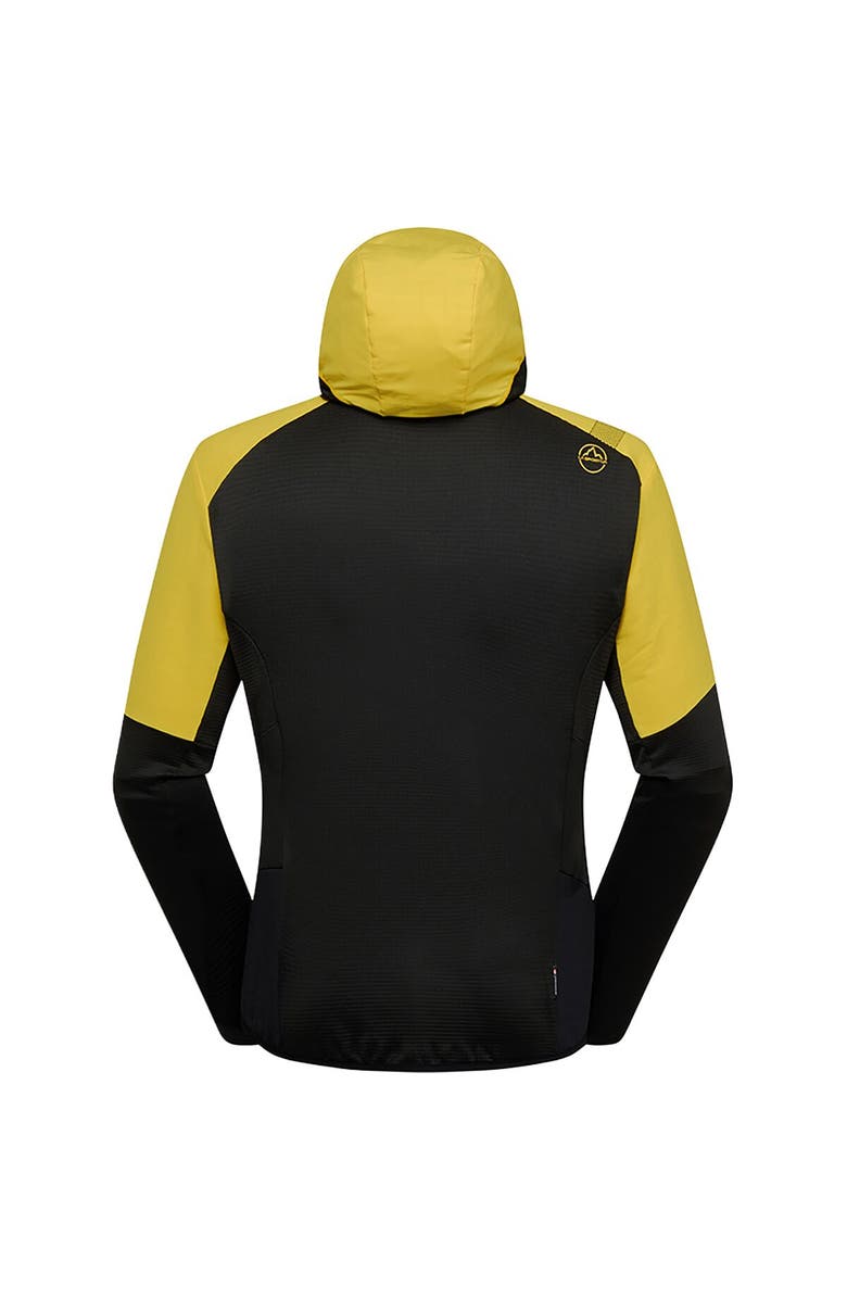 La Sportiva Session Tech Hooded Jacket - Men's, Alternate, color, Yellow/Black