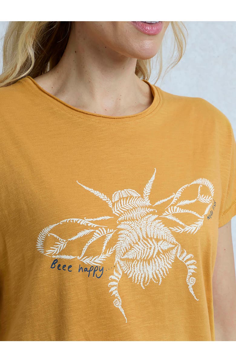 Weird Fish Fern Bee Front Print Graphic T-Shirt, Alternate, color,