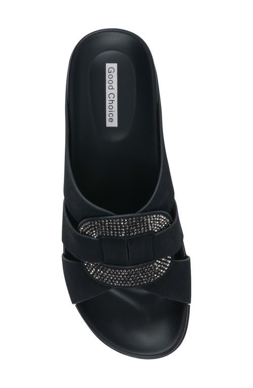 Gc Shoes Betsey Comfort Slide Sandal In Black