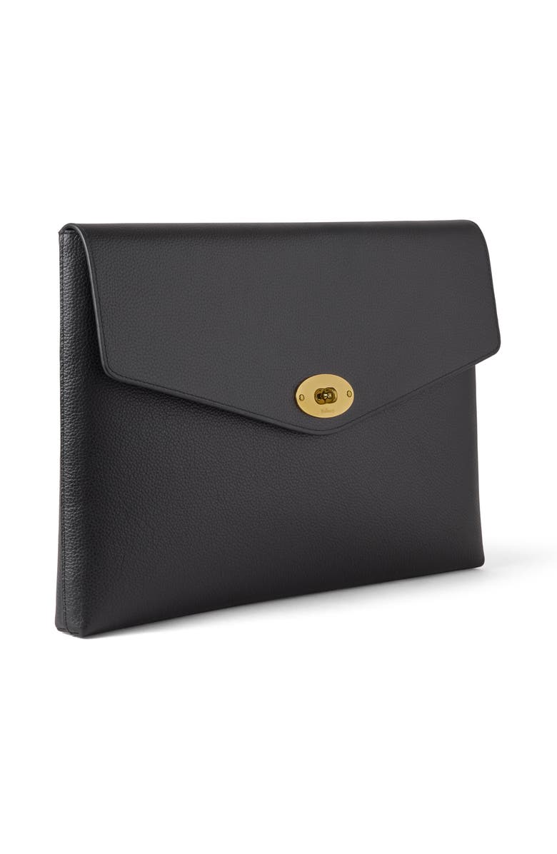 Mulberry Darley Envelope Pouch, Alternate, color, Black