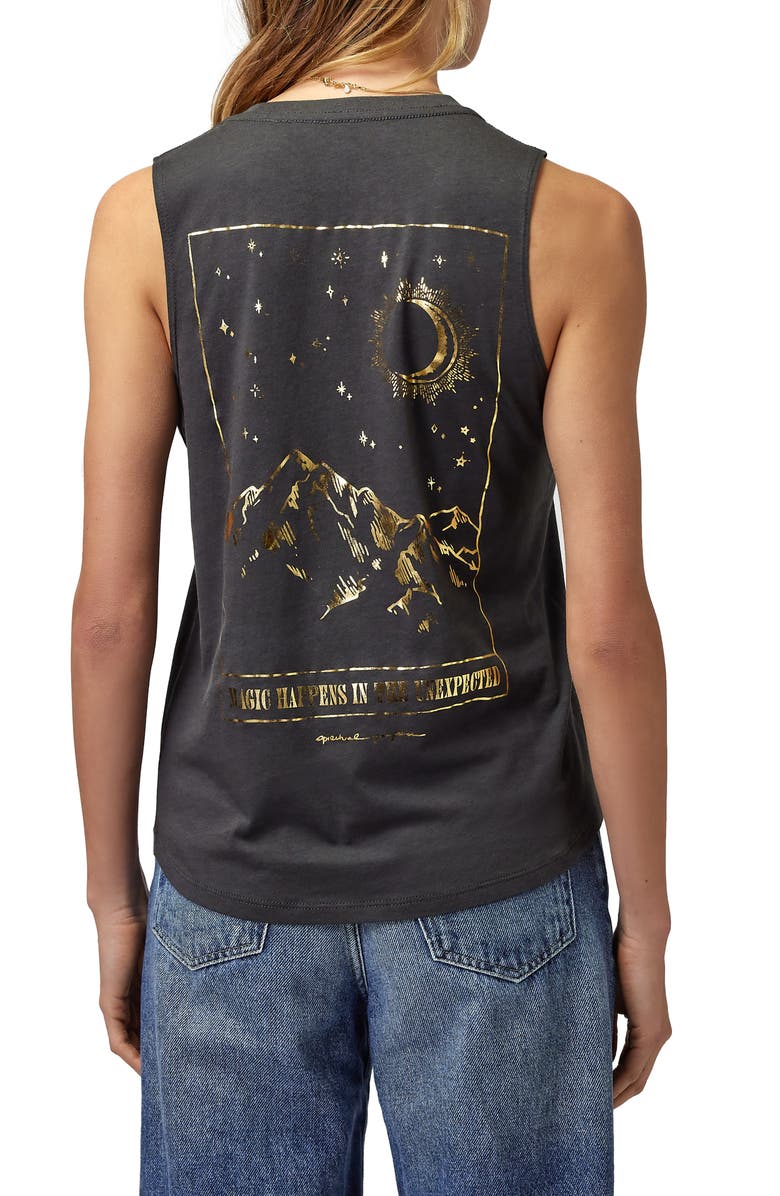 Spiritual Gangster The Unexpected Graphic Muscle Tank, Alternate, color, 