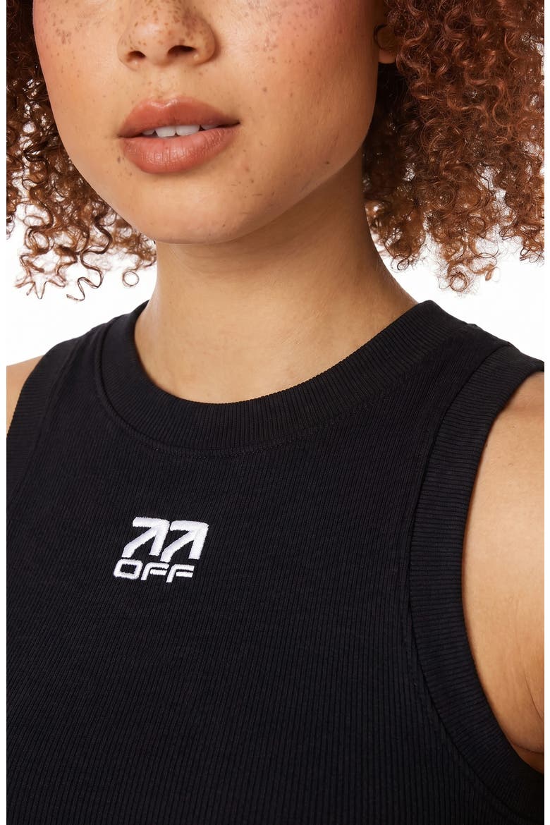 Graphic Rib Crop Tank, Alternate, color, BLACK NIGHT