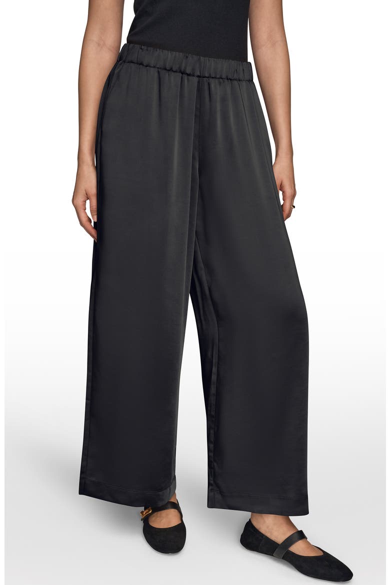Wide Leg Pants, Main, color, BLACK