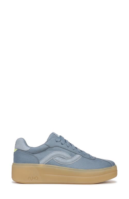 Ryka Women's Viv Max Lace Up Platform Sneakers In Blue