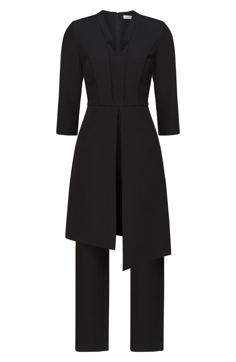 Kay Unger Colbie Crop Jumpsuit, Alternate, color, 