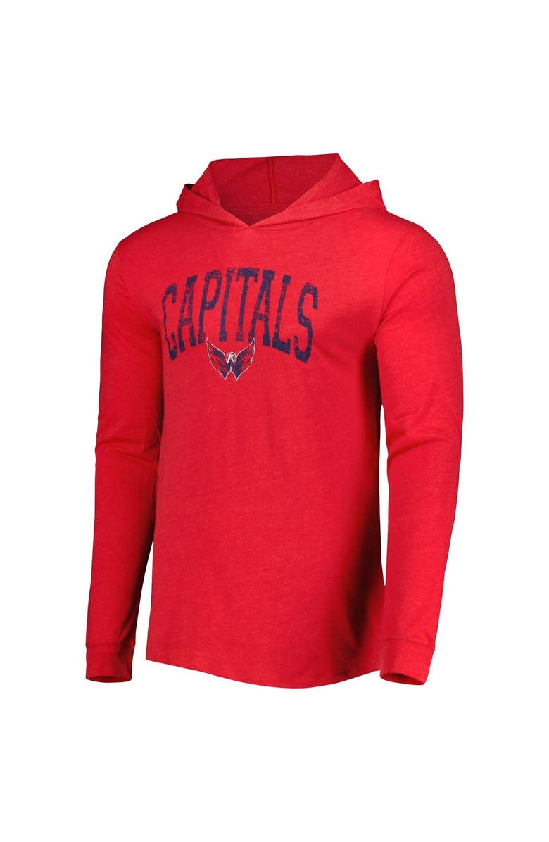 CONCEPTS SPORT Men's Concepts Sport Red Washington Capitals Meter Pullover Hoodie & Joggers Set, Alternate, color,