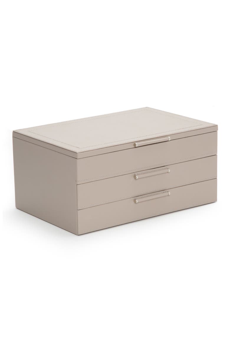 Sophia Large Jewelry Box, Main, color, MINK