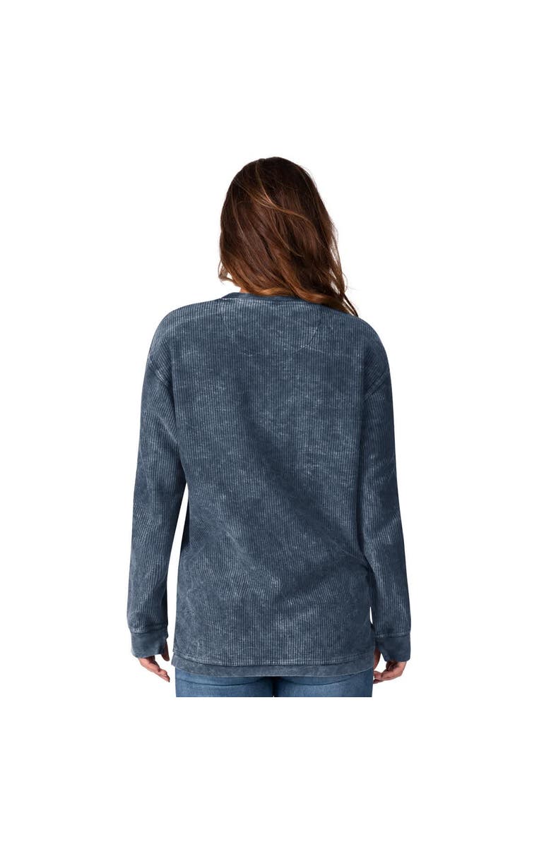 G-III 4HER BY CARL BANKS Women's G-III 4Her by Carl Banks Navy Boston Red Sox Comfy Cord Pullover Sweatshirt, Alternate, color, Navy