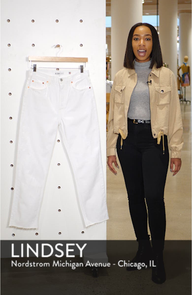 Originals High Waist Stove Pipe Jeans, sales video thumbnail