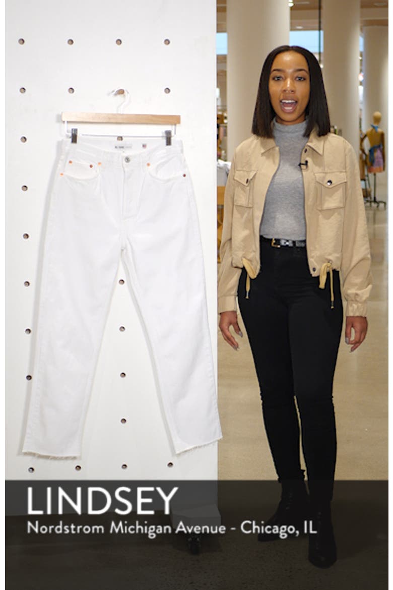 Originals High Waist Stove Pipe Jeans video