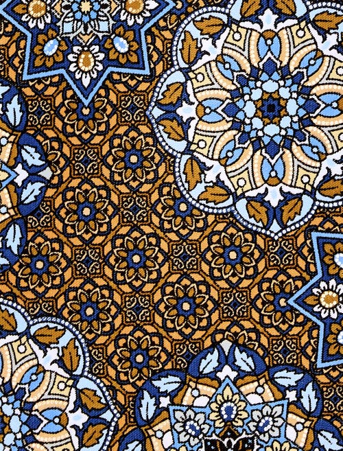 Synrgy By Dxl Big & Tall Digital Medallion Tie In Coral