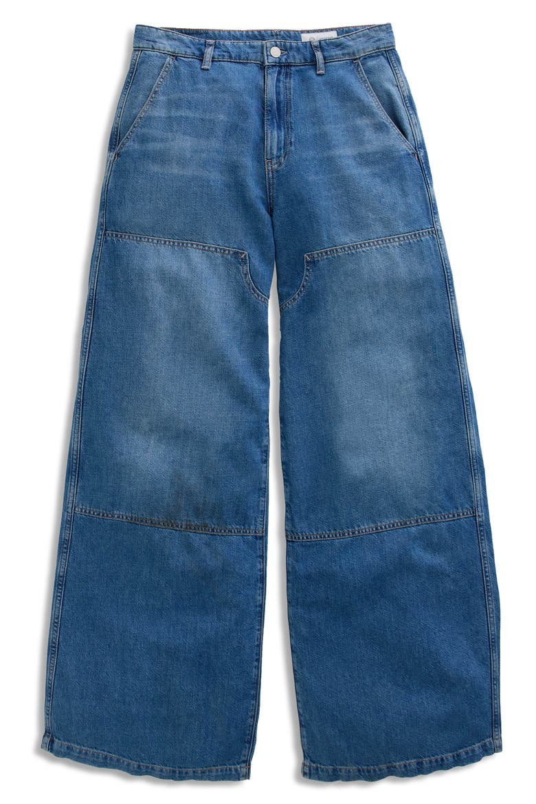 Stella High Waist Wide Leg Jeans, Alternate, color, GALAXY