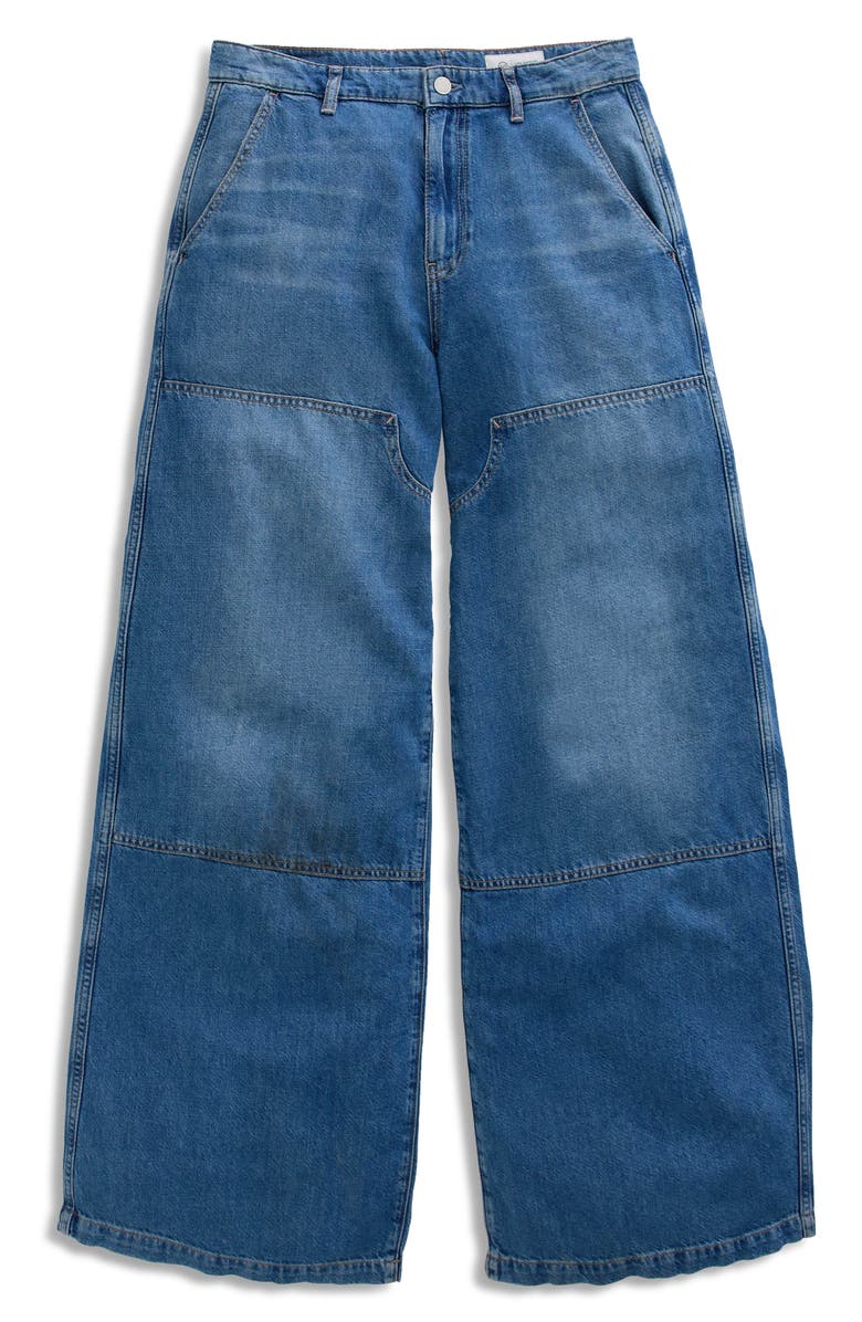 AG Stella High Waist Wide Leg Jeans, Alternate, color, 