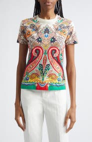 Etro Paisley Print T-Shirt