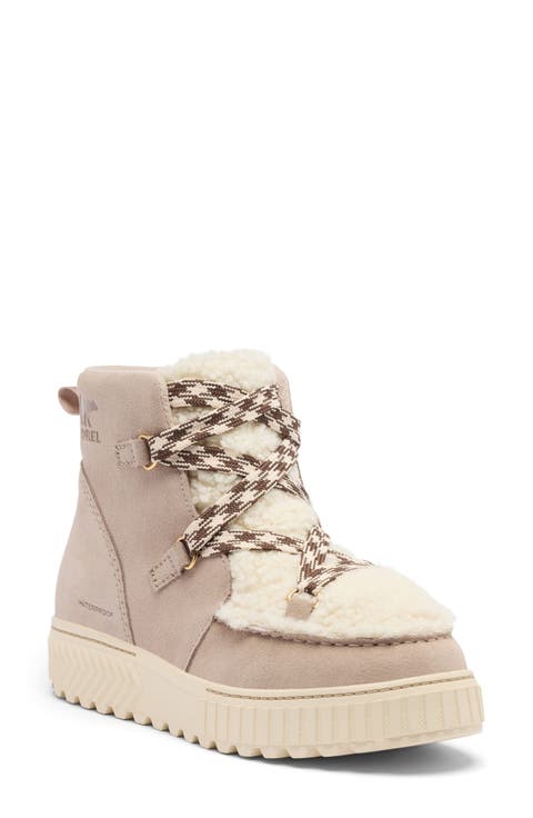 One Ave™ Alpine Faux Fur Trim Waterproof Boot (Women)