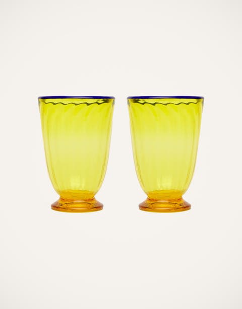 Rainbow Glasses Set Of 2