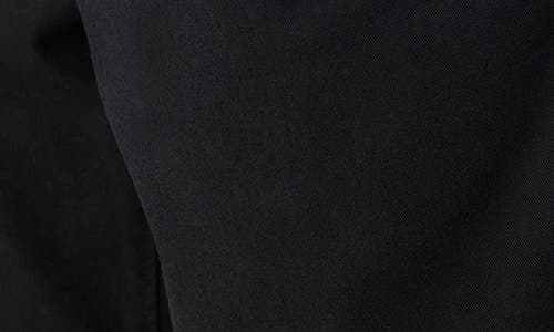 O'neill Transporter Flat Front Stretch Cotton Chinos In Black