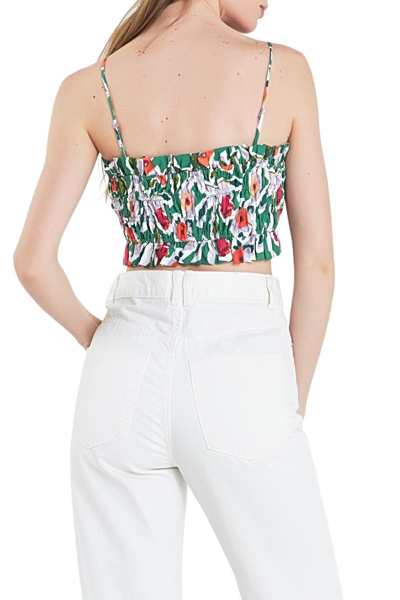 Floral Crop Camisole, Alternate, color, MULTI