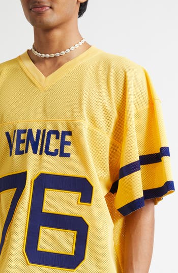 ERL Gender Inclusive Venice '76 Mesh Football Jersey | Nordstrom