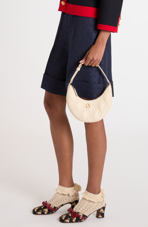 Valentino Garavani Hobo Quiltie 67 Mini Leather Top Handle Bag