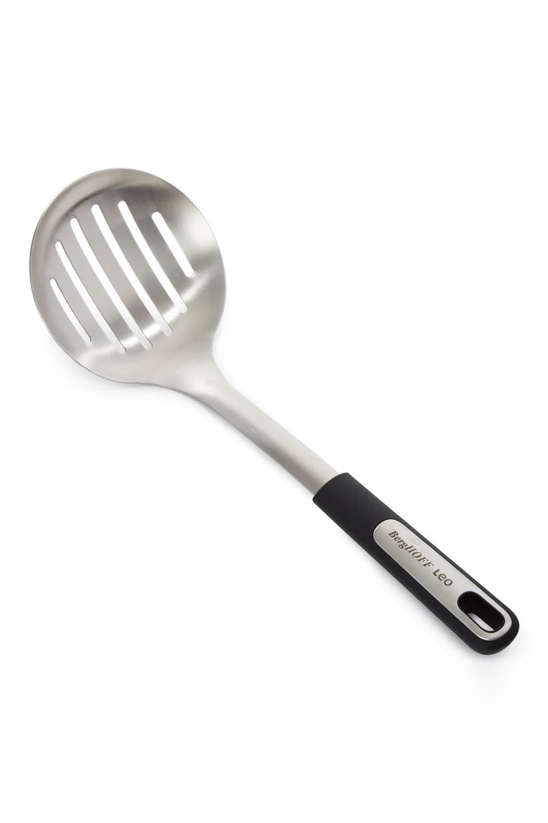 Leo Graphite Skimmer Spoon, Main, color, BLACK