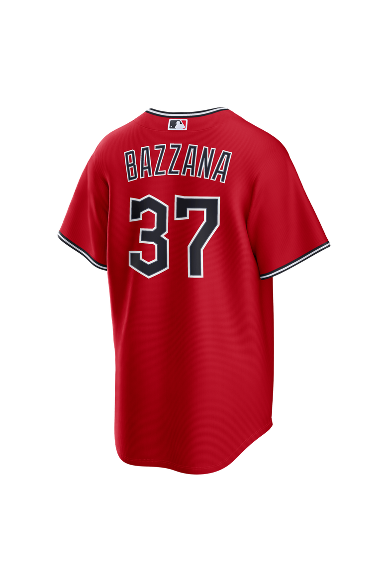 Men's Nike Travis Bazzana Red Cleveland Guardians Alternate Replica Jersey, Alternate, color, Red
