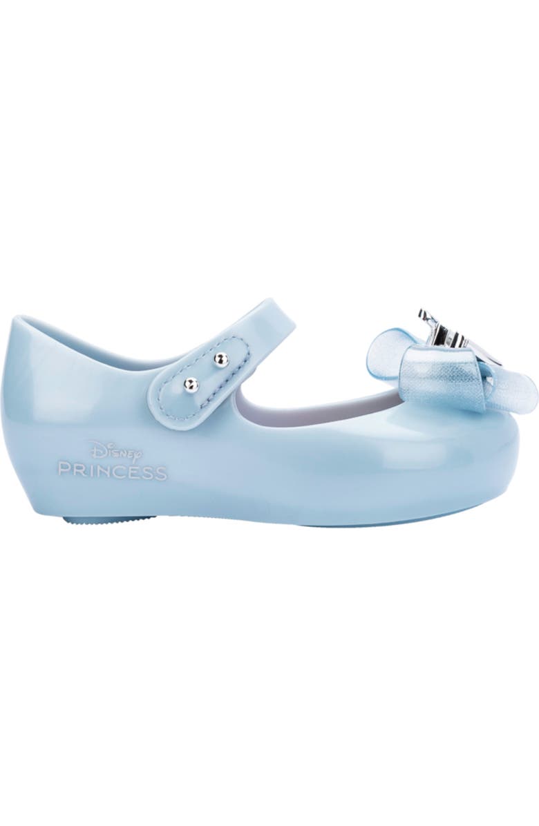 Mini Melissa Kids' Disney Princess Mary Jane Flat, Alternate, color, Pearly Blue