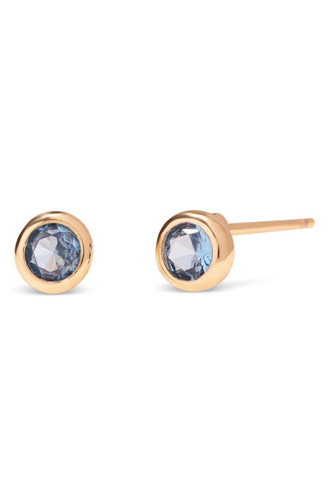 Eliza August Birthstone Stud Earrings