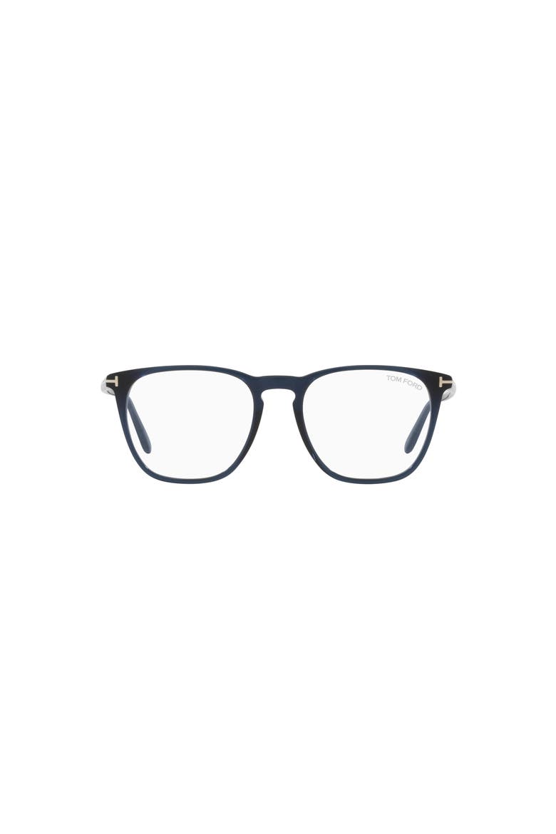 52mm Round optical glasses, Alternate, color, Blue