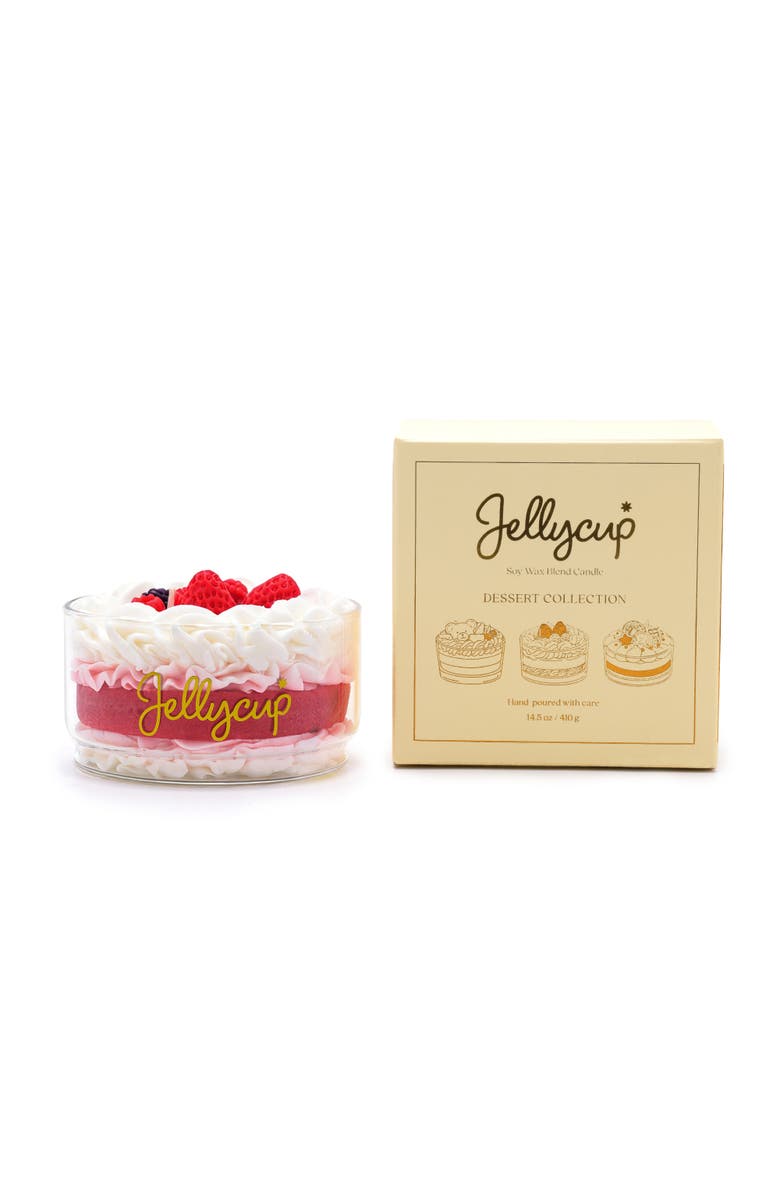 Jellycup Cake Soy Wax Candle Fresh Berry, Alternate, color, Fresh Berry