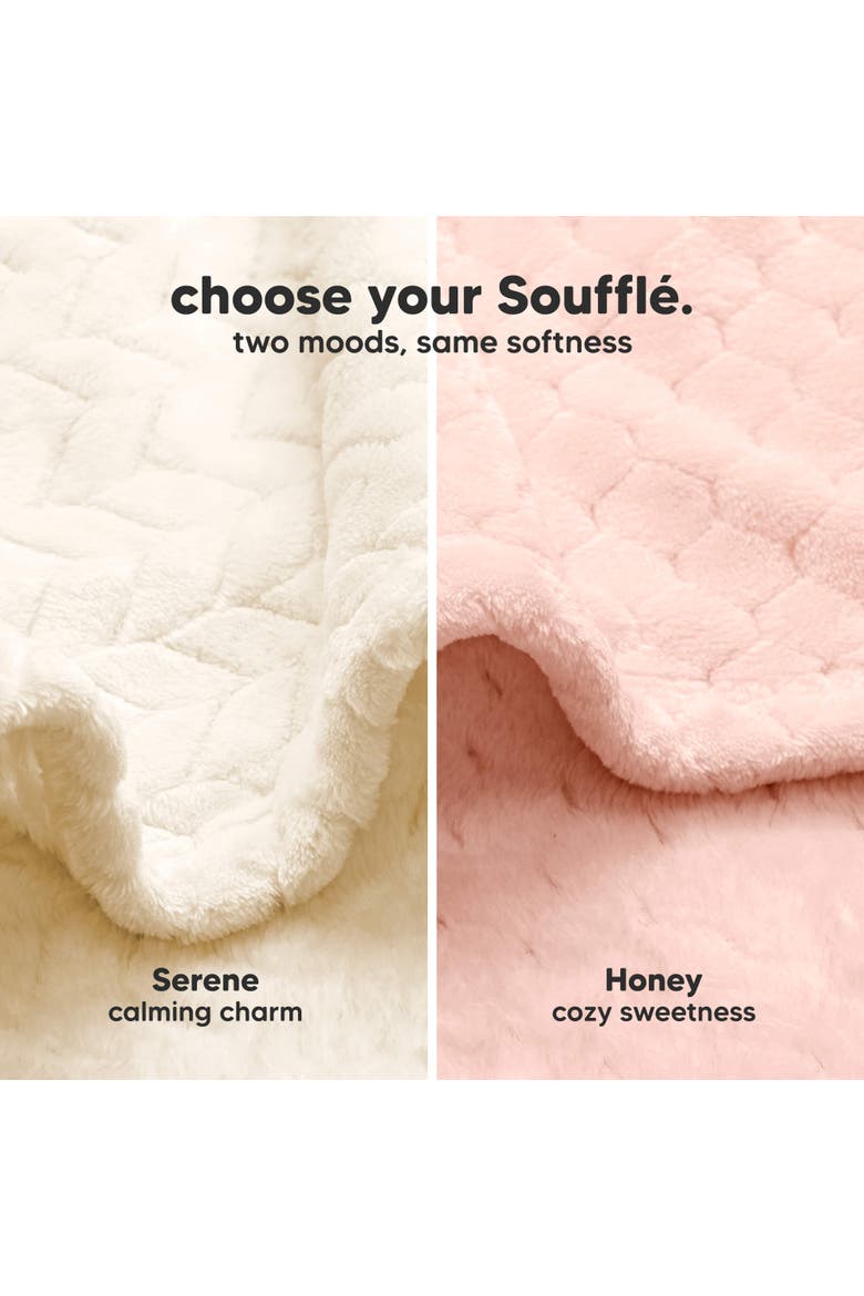 Soufflé Fleece Baby Blankets - Serene, Alternate, color, 1-Pack, Blush