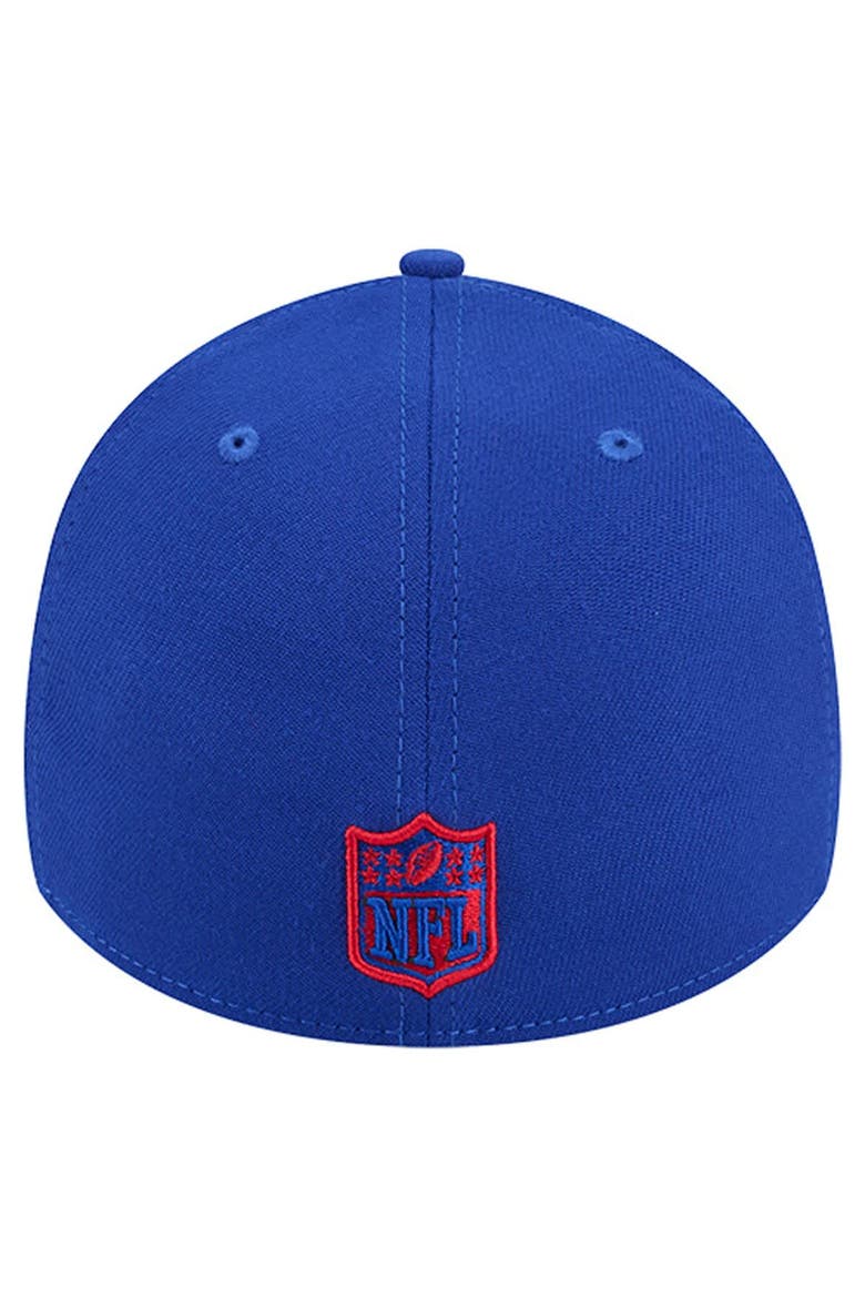 Men's New Era Royal Buffalo Bills Stripes 39THIRTY Flex Hat, Alternate, color, Royal