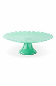 Core Home Scalloped Daisy Cake Stand
