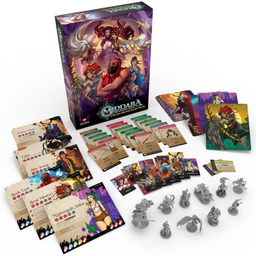 Middara Cross Promotion Pack, Expansion, 10 New Plastic Miniatures & Cards in Multicolored  product