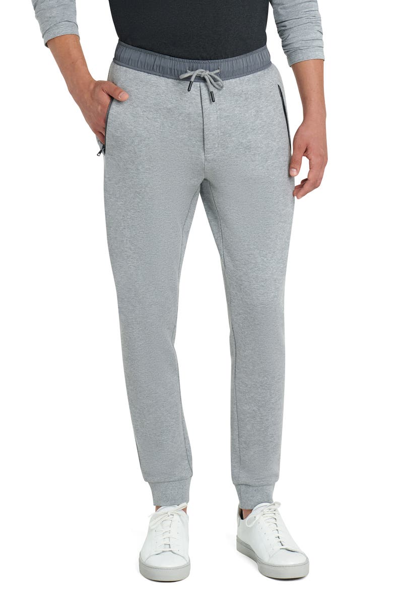 Bugatchi Comfort Drawstring Cotton Pants, Main, color,