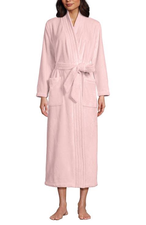 Cozy Plush Long Wrap Robe
