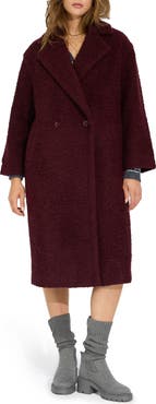 Belle & Bloom Winter Valley Double-breasted Cocoon Coat
