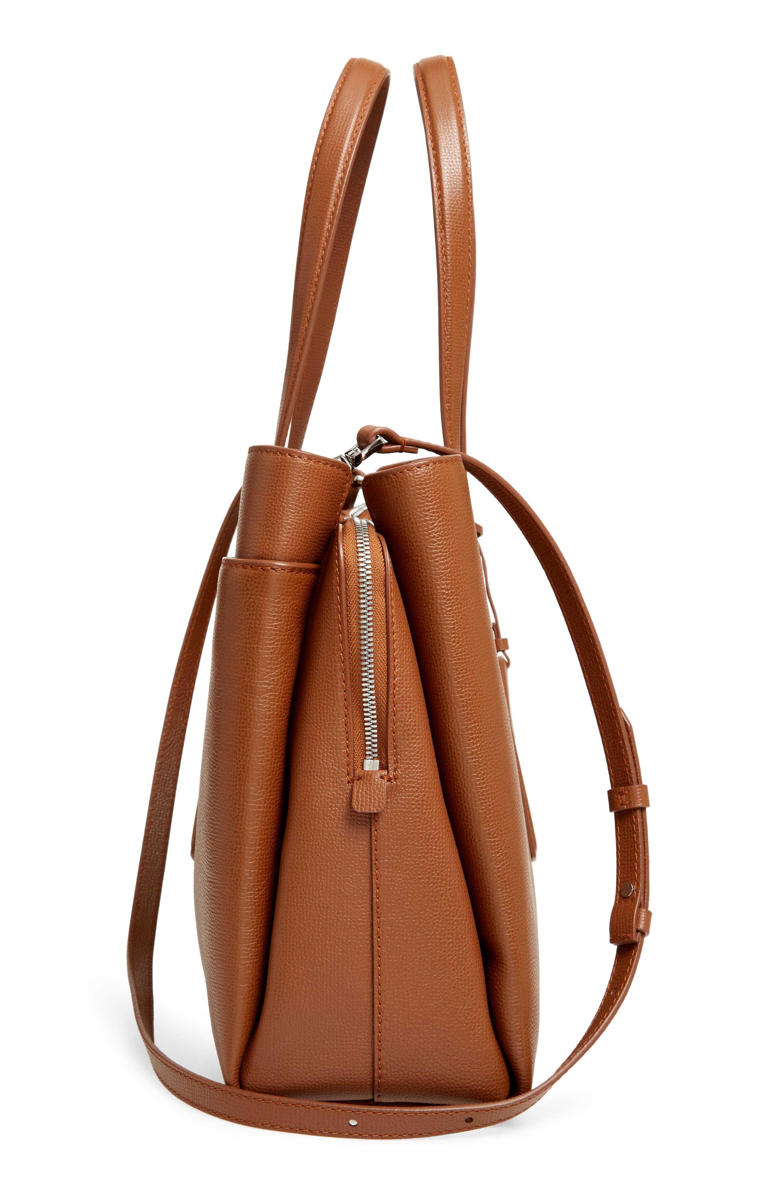 Taylor Leather Business Tote, Alternate, color, LIGHT/ PASTEL BROWN