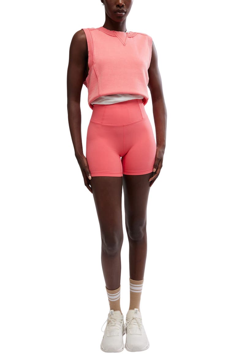 FP Movement Never Better Bike Shorts, Alternate, color, HIBISCUS