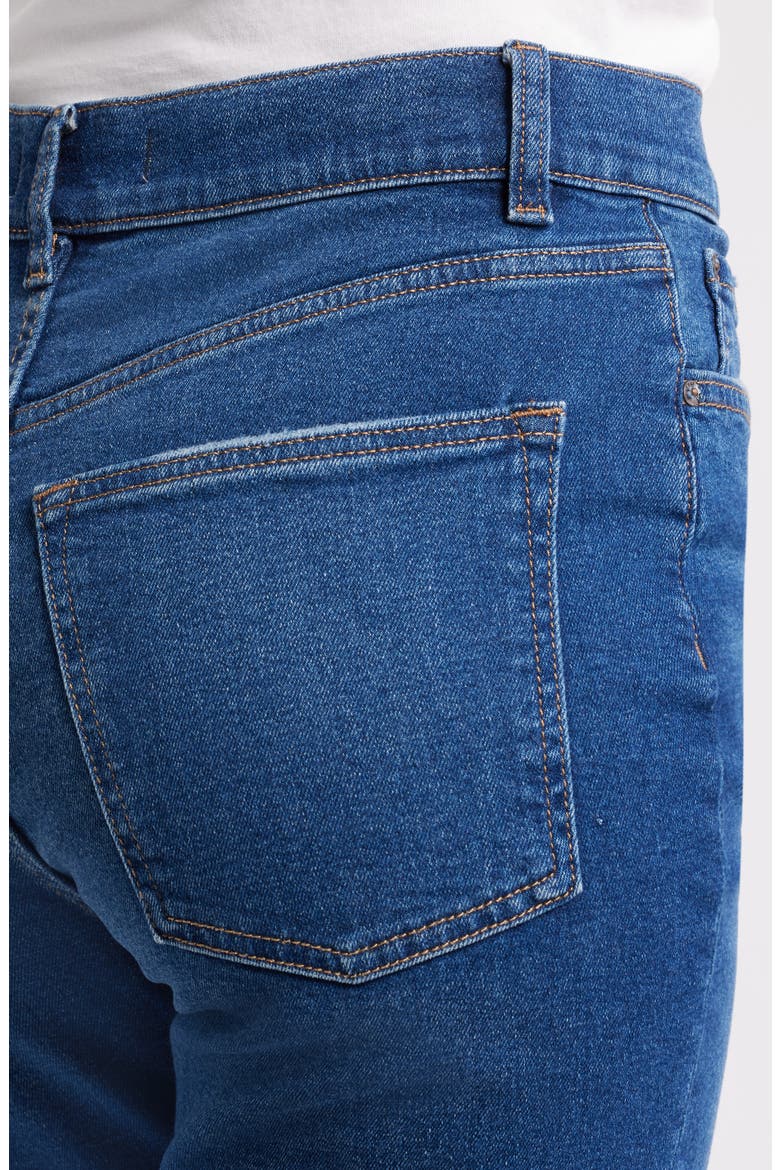 ASE High Waist Straight Leg Jeans, Alternate, color, ROLLING RIVER