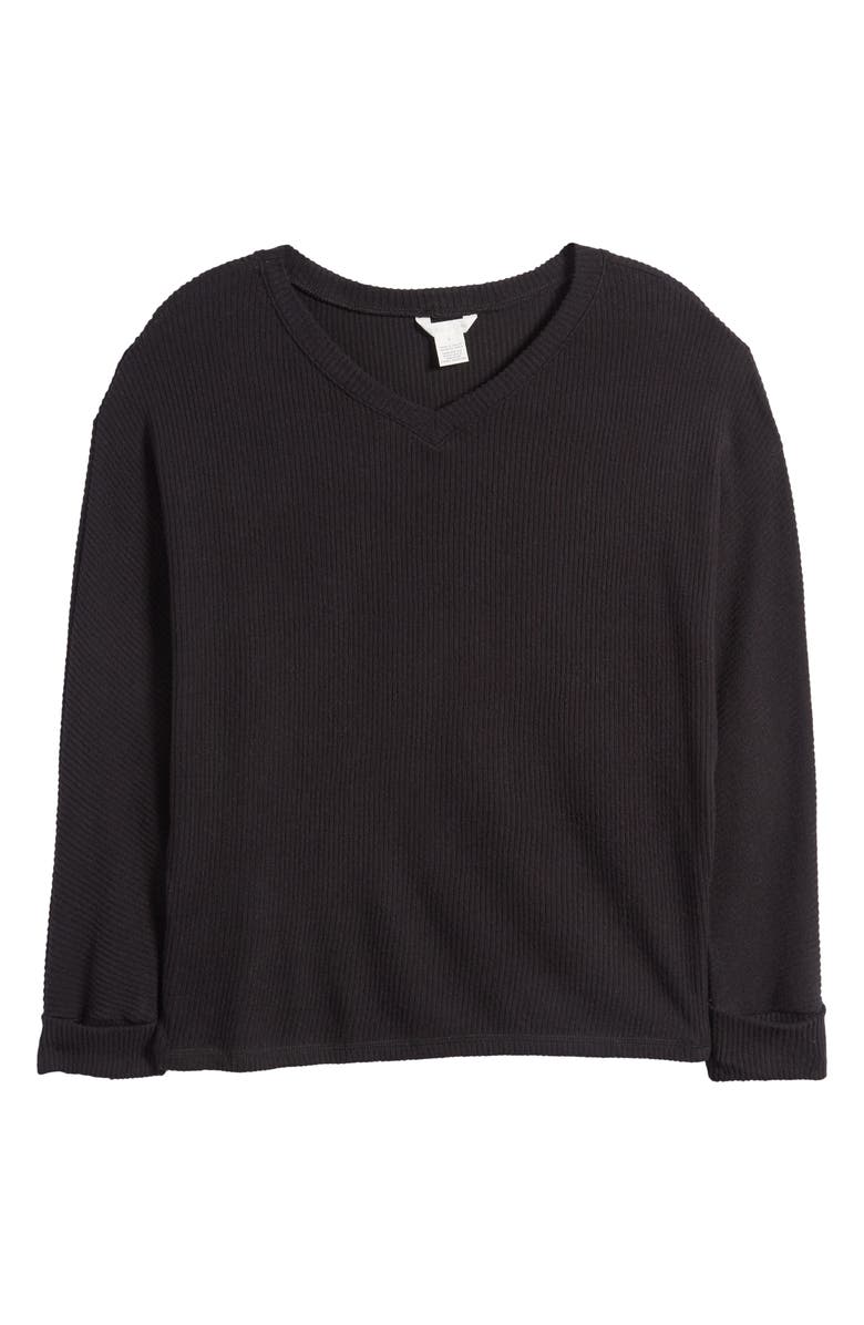 Caslon<sup>®</sup> Dolman Sleeve Rib Sweater, Alternate, color, 