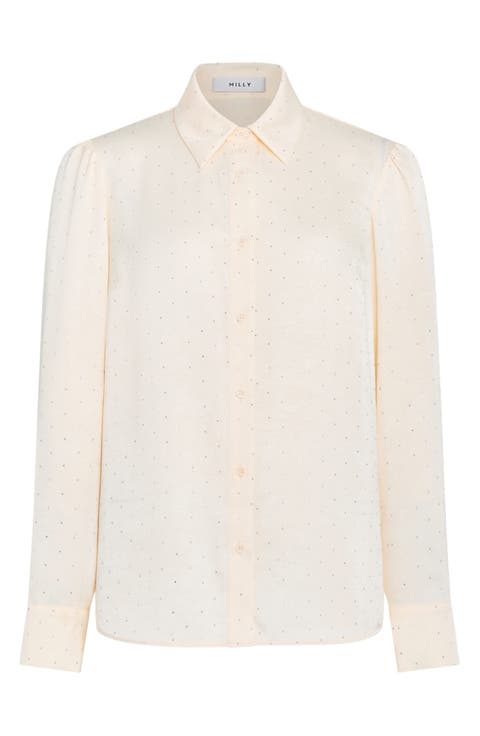 Ashton Crushed Satin Shirt