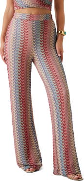 GUESS Fearne Knit Wide Leg Pants